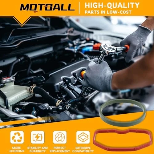 Intake Manifold Gaskets for Audi B8 S4 Years 2009-2016 A6 Replaces# 079129717D Foto 2 de 4