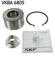 Hinterachse SKF Vkba 6805 Radlagersatz FüR Nissan