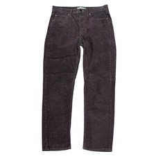 GAP Vintage Slim High Rise Corduroy Pants Women's Size 28 Espresso Brown Preppy