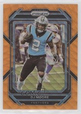 2022 Panini Prizm Orange Wave Prizm 2/60 DJ Moore #41 0ym4