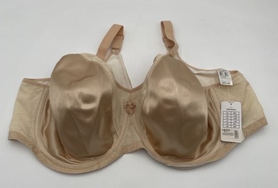 Goddess 50D Yvette Nude Full Cup Banded Underwire Bra Style 6750 NWT