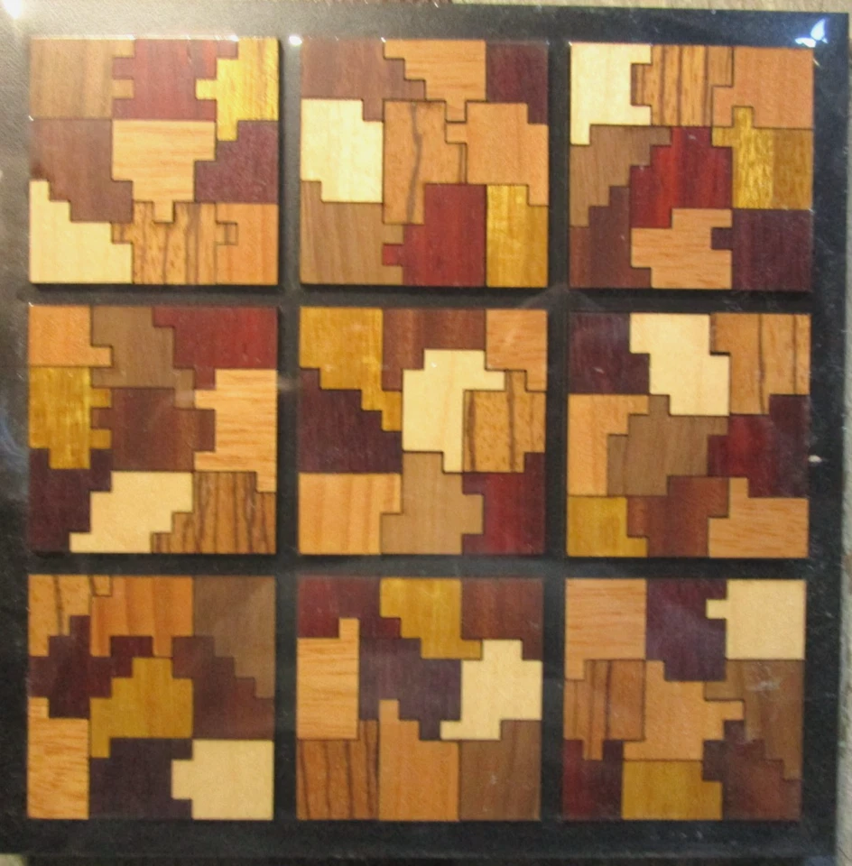 Impossible Puzzle Holzpuzzle Logikpuzzle 81 Teile Holz - Bild 1 von 1