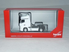 herpa 309226 Mercedes-Benz Actros Streamspace 2.5 - bianco 1:87 NUOVO + IMBALLO ORIGINALE