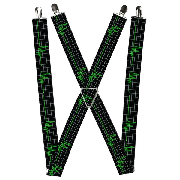Buckle-Down Suspenders, Flatline 1.5-Inch Wide Regular (Us Import)-image