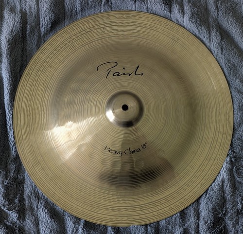 PAISTE 18" Signature Heavy China 1439g Używany Vintage Niesamowity kształt