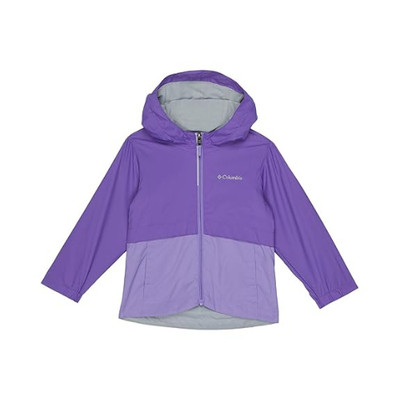 Columbia Rain-Zilla Jacket Toddler 2T Purple Waterproof Hooded Full Zip UPS704