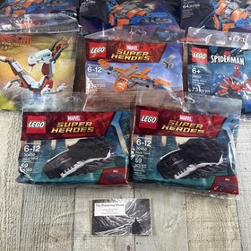 LEGO Marvel Super Heroes Guardians 30449 30451 30450 30454 30525 Lot of 8