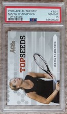 2006 Ace Authentic TS-1 Top Seeds Maria Sharapova PSA 10 POP 1!!!