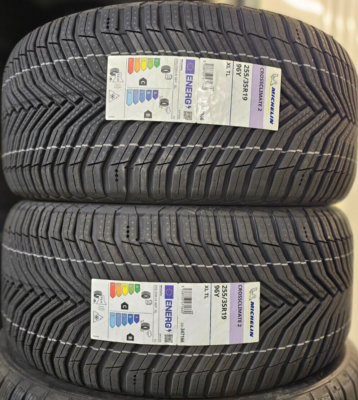 2X NEW MICHELIN CROSSCLIMATE 3 255/35/19 255 35 ZR19 ALL SEASON