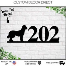 Pet Address Sign, Dog Cat Animal Metal Plaque, Pet lover, Animal Lover, Custom P