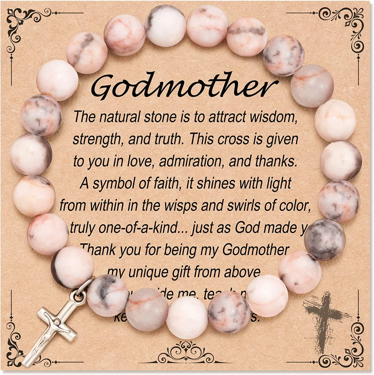 Godparent bracelet hotsell