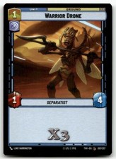 Warrior Drone #057 Star Wars Unlimited TOR NM X3