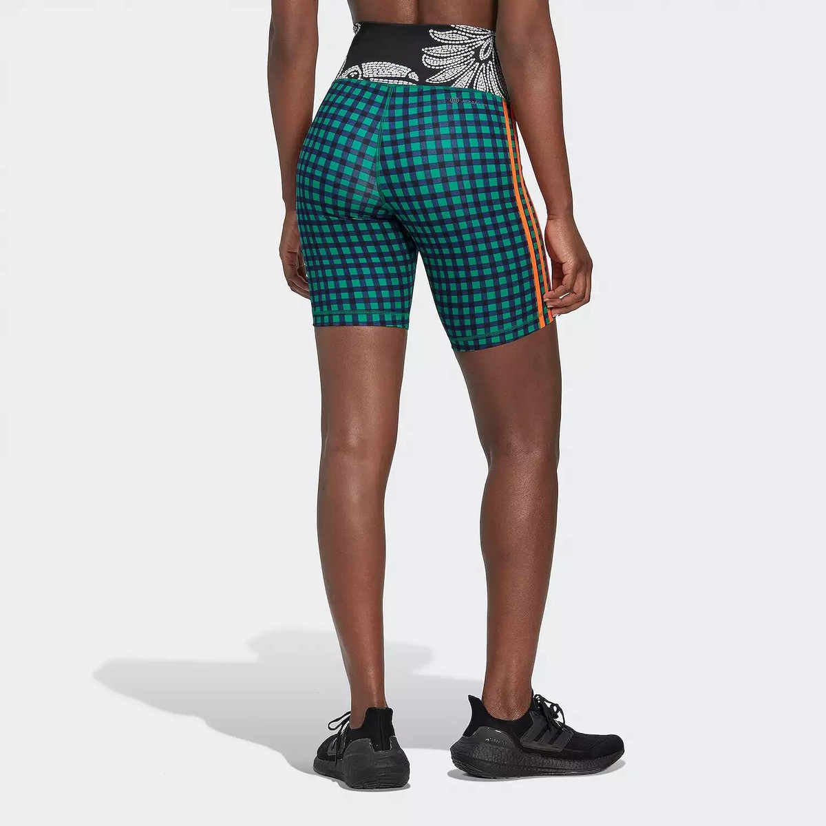 最新！☆アディダス☆adidas X FARM Bike Shorts☆選べる2色 Adidas Farm Rio Bike Shorts High-rise waist Green Black | eBay