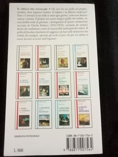 Charles Dickens - Il grillo del focolare - Tascabili La Spiga 1995 Libr.Ragazzi - Foto 2 di 4