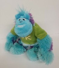 Disney Pixar Monsters University Sulley Oozma Kappa Fraternity 9" Bean Plush