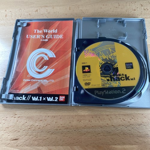 PS2 Sony Playstation 2 .hack Vol.1 × Vol.2 PlayStation 2 el mejor complejo japonés - Imagen 8 de 11