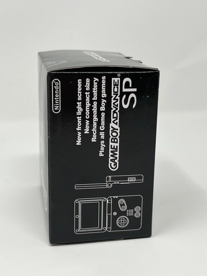 Gameboy Advance SP - Black Replacement Box With Insert UK STOCK - Image 2 of 4