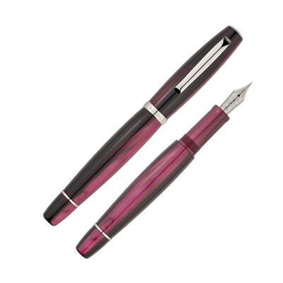 Scribo La Dotta Fountain Pen in Drapperie - Broad 18kt Gold Nib - NEW in Box