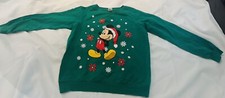 Disney Mickey Mouse Christmas Sweatshirt - size Small