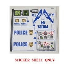 LEGO 60139 - City: Police - Mobile Command Center - STICKER SHEET