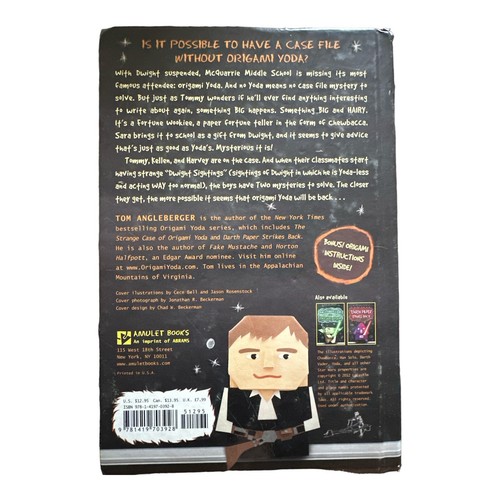 Origami Yoda Ser.: The Secret of the Fortune Wookiee (Origami Yoda #3) by Tom... - Picture 2 of 2