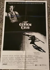 Vintage One Sheet Movie Poster "The Cotton Club" 1984 Hollywood Mafia Jazz 1SH