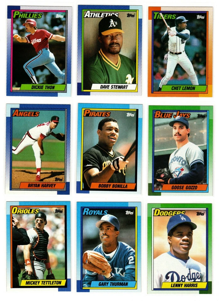 1990 Topps Baseball Trading Cards You Pick / Choose From List #s 251 - 450 /mb11 - Image 3 of 4