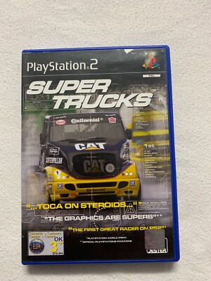 Super Trucks PS2 Sony Playstation 2 Spiel PAL UK komplett 