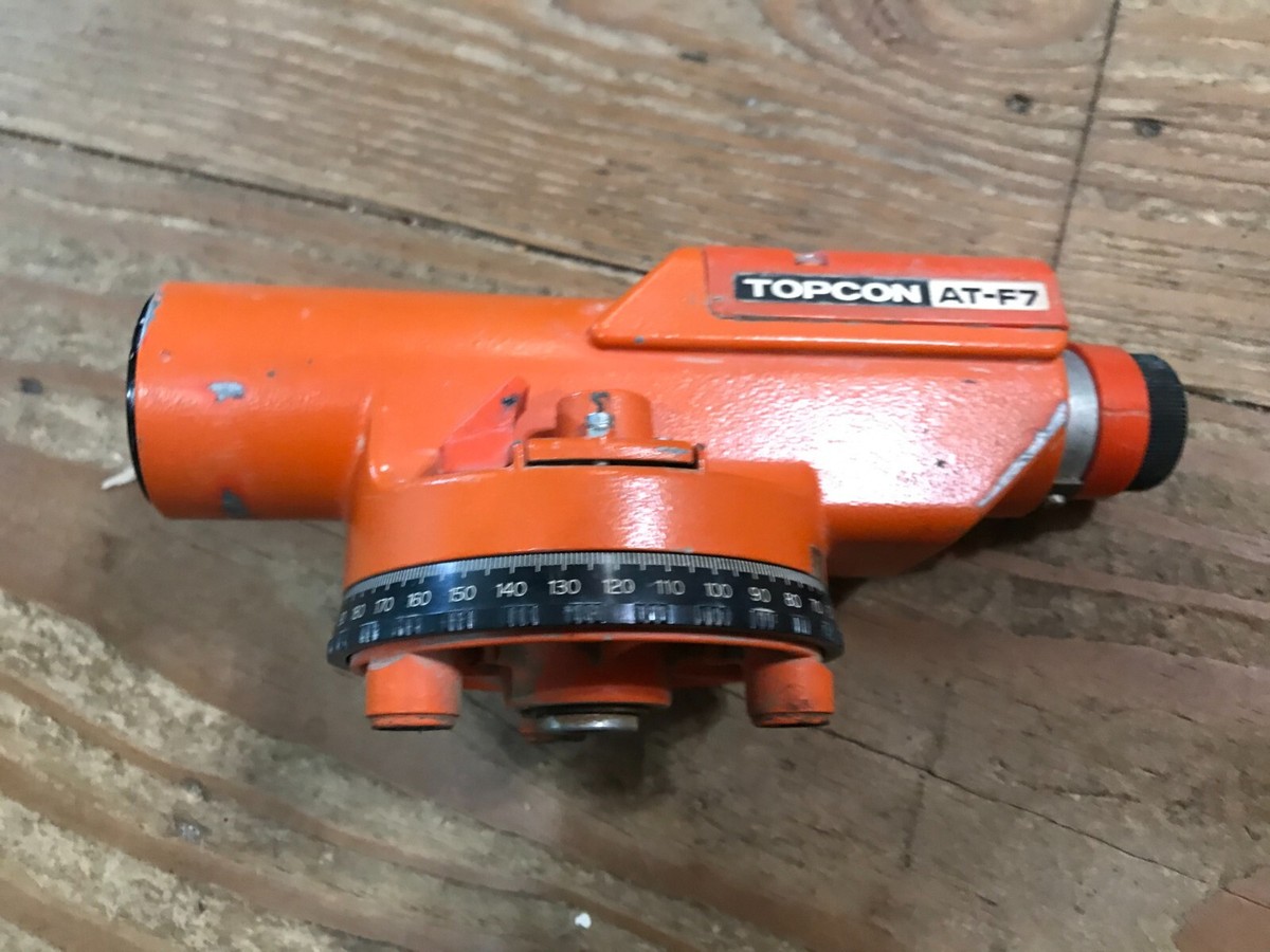 Topcon Auto Level AT-F7 20X Automatic Transit Transom Surveying