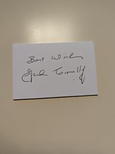 Burnley John Connelly England 1960s Signed Card