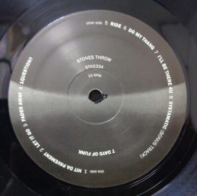 DAM FUNK & SNOOPZILLA 7 DAYS OF FUNK 2013 US LP SNOOP DOGG POUND