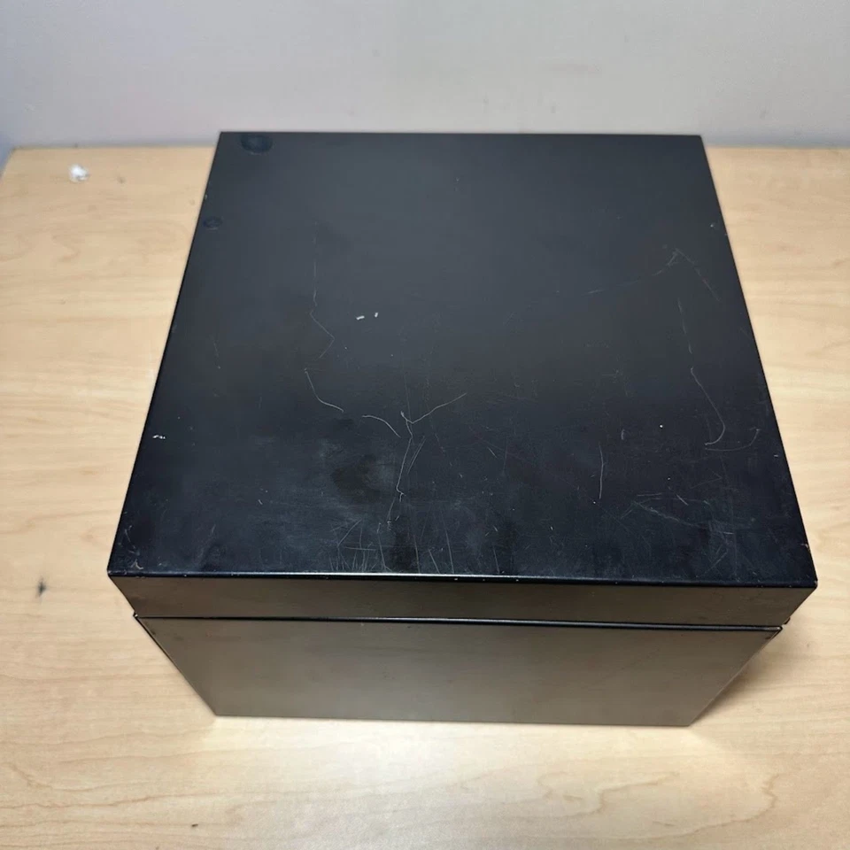 Vintage Nesting Metal Storage File Boxes and Index Card Set (3) - Image 4 of 4