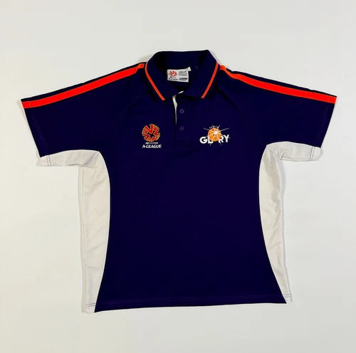 PERTH GLORY AUSTRALIA FOOTBALL COOPER SPORTS SHIRT JERSEY POLO SIZE L A-LEAGUE