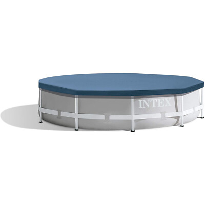 INTEX 28030 Abdeckplane für Frame Pool Ø 305cm, Überhang 25cm Poolplane 