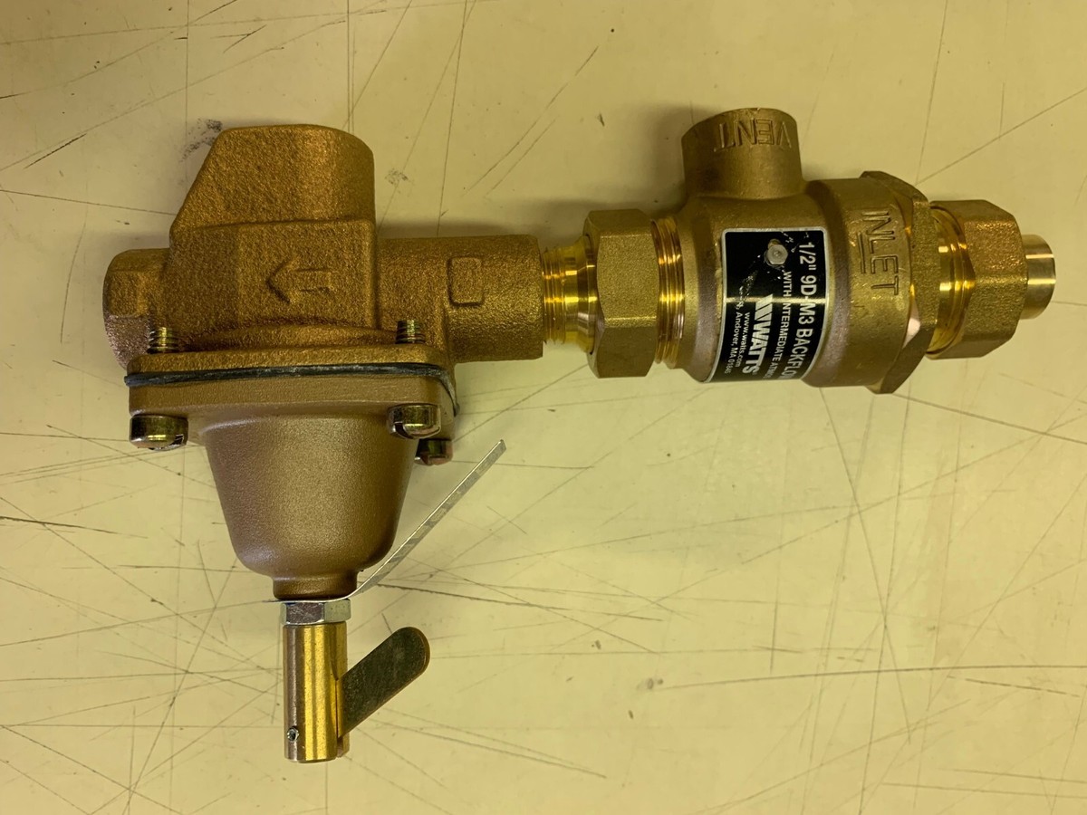 NEW* WATTS Backflow Preventer/Boiler Fill Valve 1/2