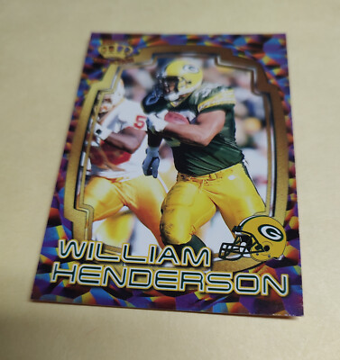 1997 Pacific Dynagon Best Kept Secrets #40 William Henderson Green Bay Packers