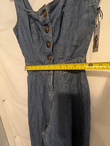 ADORABLE Denim Jumpsuit/ Sincerely Jules/ Size S/New!!! - Picture 8 of 8