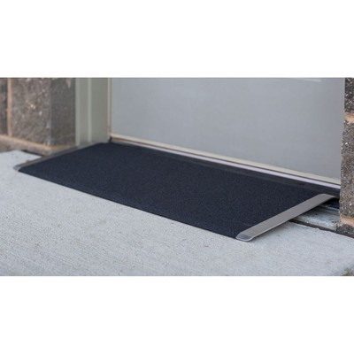 8'' L x 32'' W - EZ-Access  Transitions  Aluminum Angled Entry Threshold Ramp