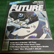August 1978 FUTURE LIFE Magazine #4 / Star Trek, War in Space, Logan's Run SciFi