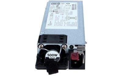 HP - 865399-101 - POWER SUPPLY 500W 80 PLUS PLNUM HOT PLUG FO