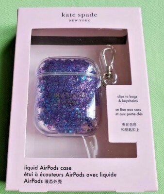 kate spade／Liquid AirPods Pro Case KATE SPADE AIRPODS or AIRPODS PRO CASE:NWT LIQUID GLITTER or