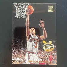 1993-94 Stadium Club Super Teams NBA Finals Basketball Card #350 John Starks FF