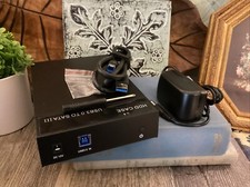 3.5 inch USB 3.0 to SATA external hard drive enclosure Power Adapter  Cord HDD