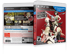 No More Heroes: Heroes' Paradise - Replacement  PS3 Cover And Case. NO GAME 