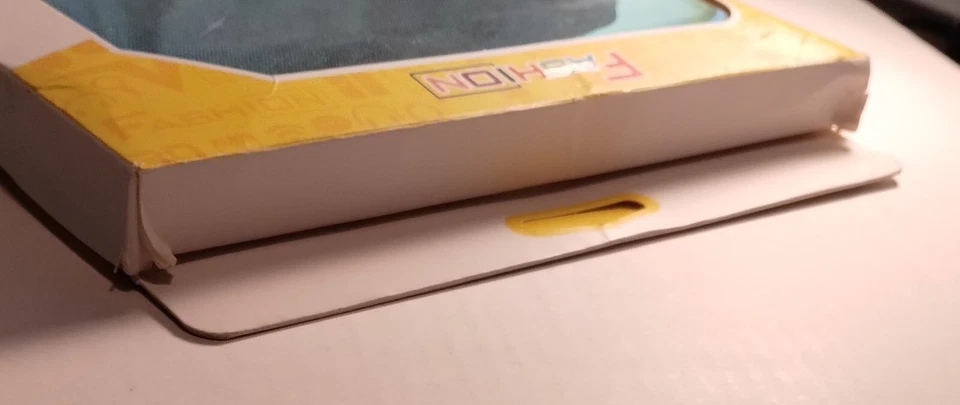 Funda abatible para tablet Exian Universal de 7" con ranuras para tarjetas y azul de pie Foto 3 de 4