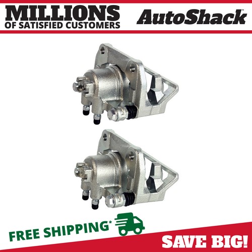 Rear Brake Calipers w/ Bracket Pair 2 for Honda CRV Accord Crosstour