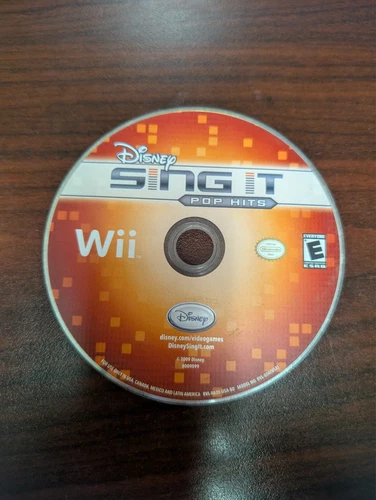 Disney Sing It: Pop Hits (Nintendo Wii, 2009) NO TRACKING - DISC ONLY #B1616