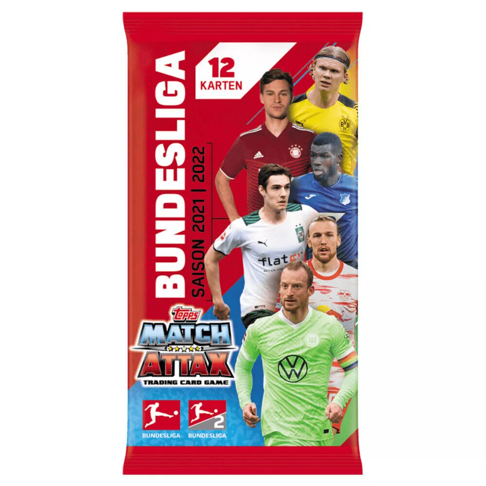 Soccer Match Attax TCG Season 2021/2022 Bundesliga Booster Pack