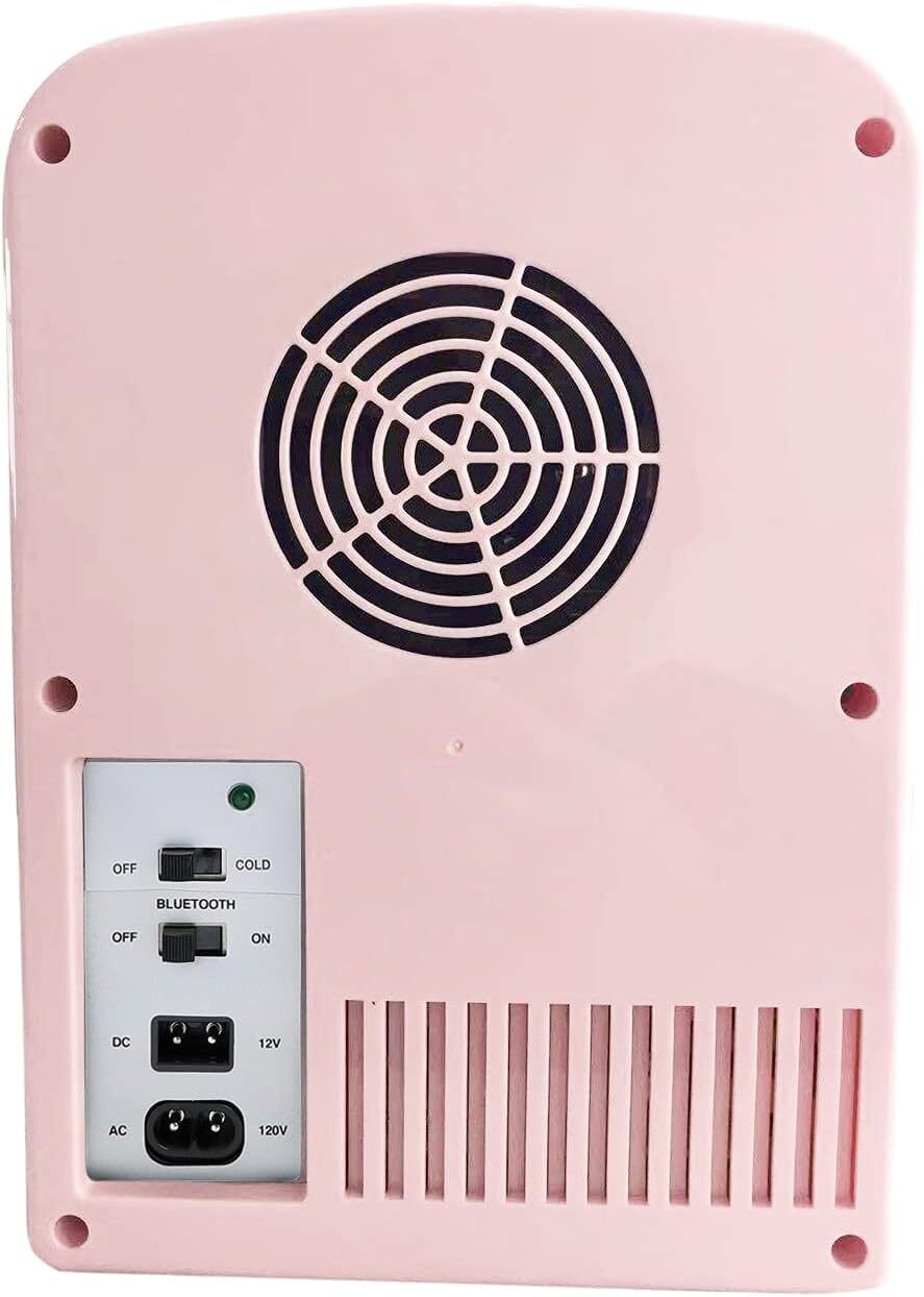 EFMIS151-PINK  Mini Portable Compact Personal Home Office Fridge Cooler