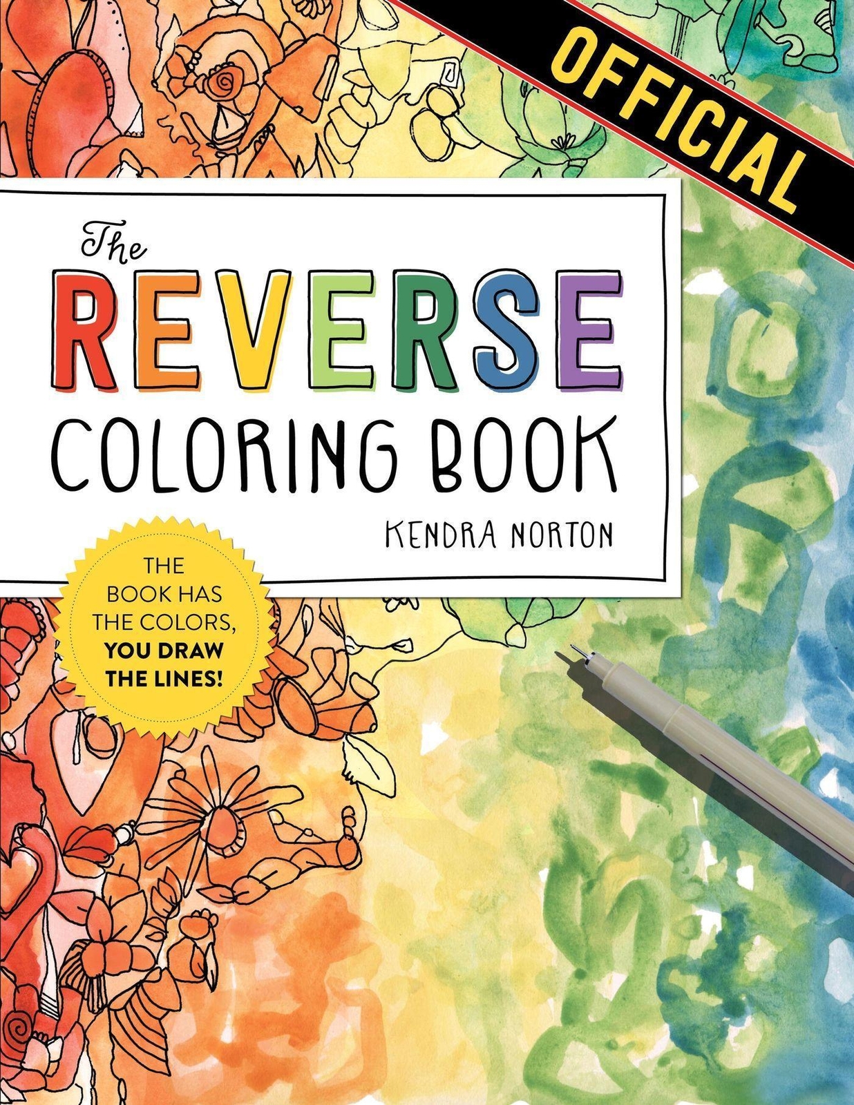 Thumbnail - The Reverse Coloring Book(tm) | The Book Has The Colors, You Draw The